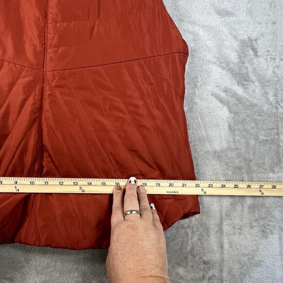 New Directions Women’s Puffer Vest Jacket, Rust Size XL - Picture 6 of 9